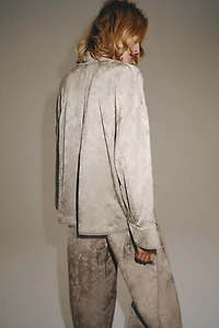 ZW COLLECTION JACQUARD TROUSERS