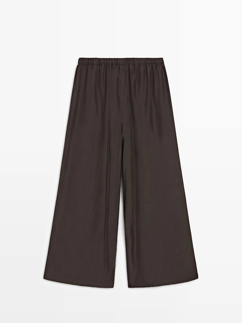 Flowing trousers with waist detail - STUDIO