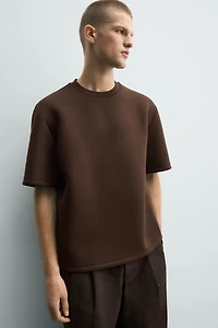 RELAXED FIT TECHNICAL SWEATSHIRT