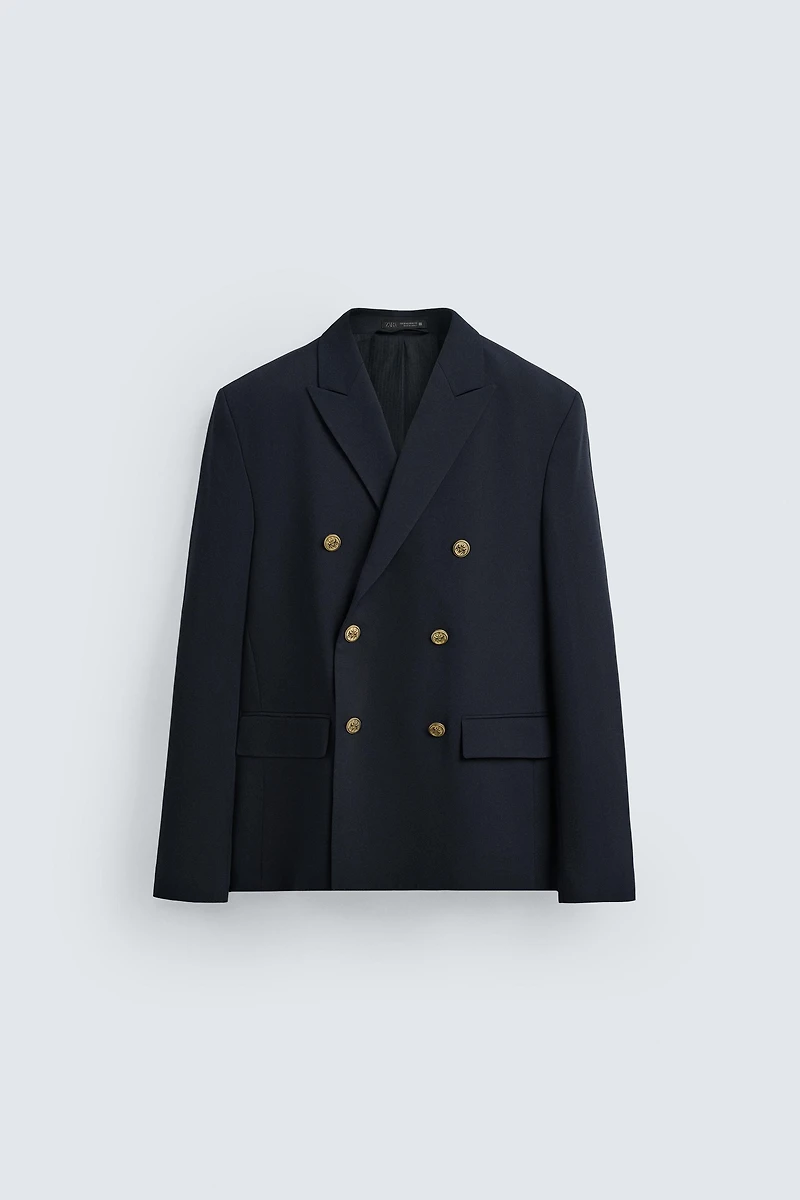 DOUBLE BREASTED BLAZER