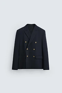 DOUBLE BREASTED BLAZER