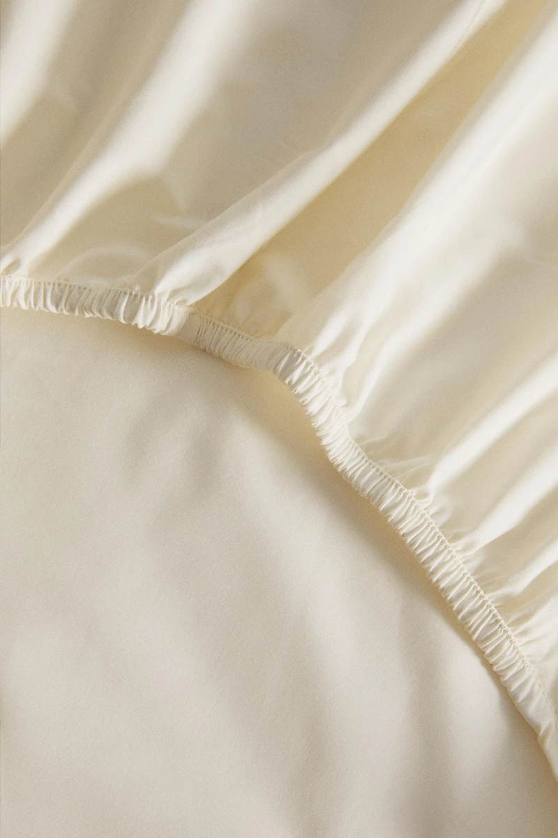 PERCALE FITTED SHEET | 11.8" THICK (200 THREAD COUNT)