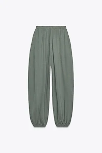PLUSH BALLOON PANTS