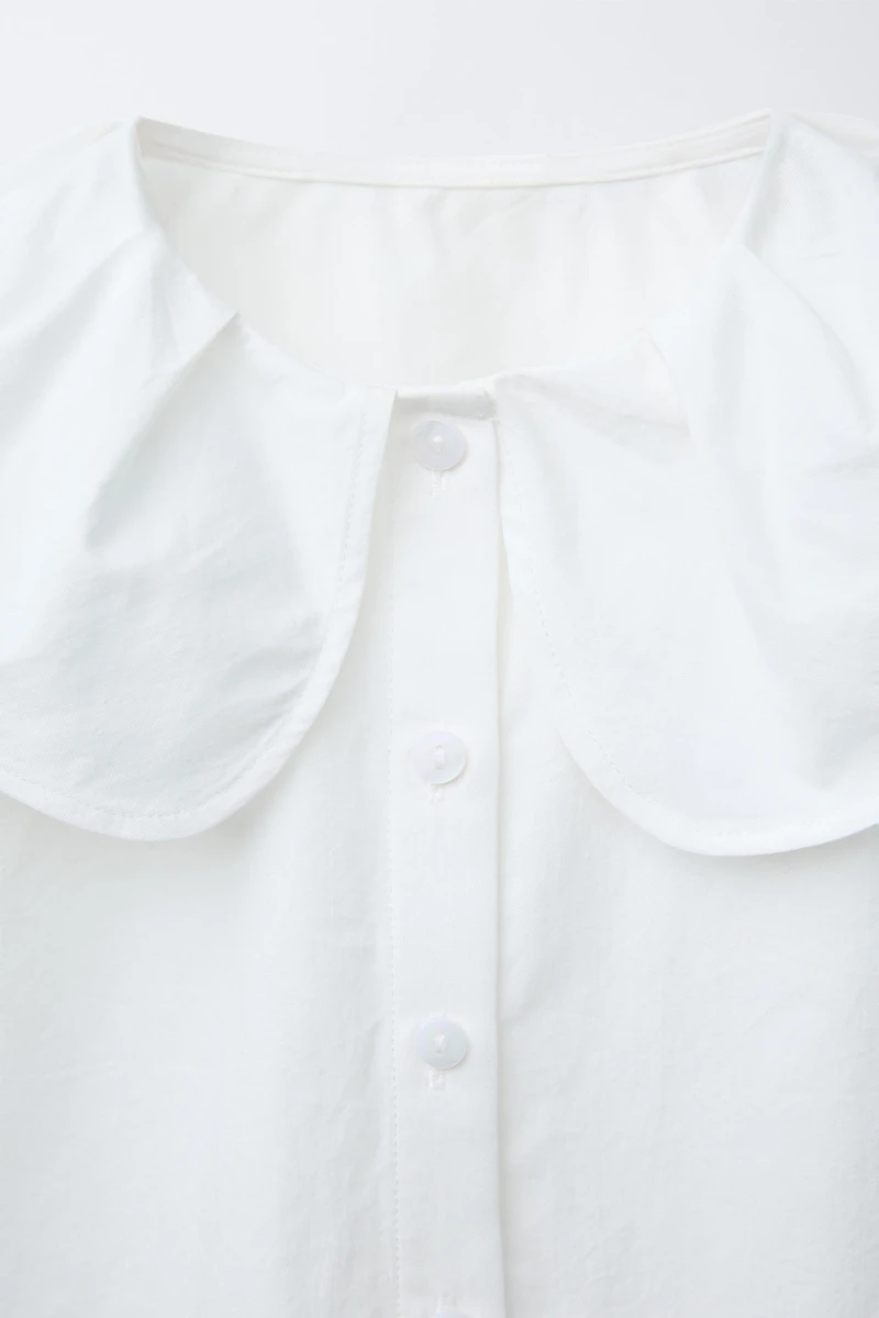 PETER PAN COLLAR SHIRT