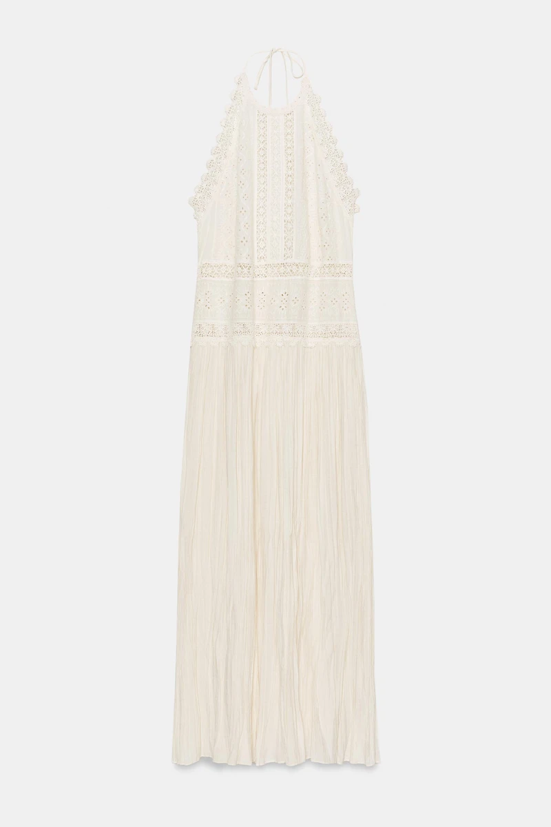 ZW COLLECTION LACE MIDI DRESS