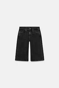 ZW COLLECTION MID-RISE DENIM SHORTS