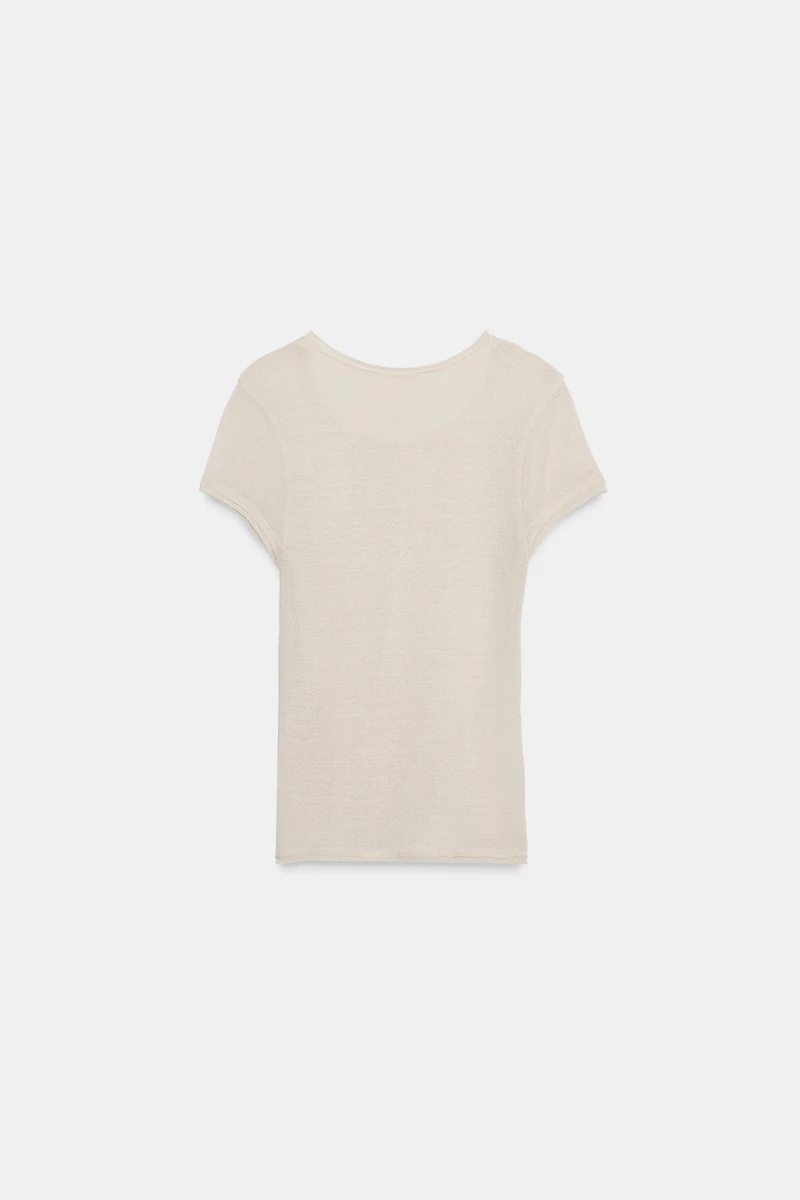 WOOL SHORT SLEEVE T-SHIRT