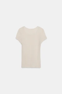 WOOL SHORT SLEEVE T-SHIRT
