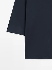 Oversize cotton short sleeve T-shirt