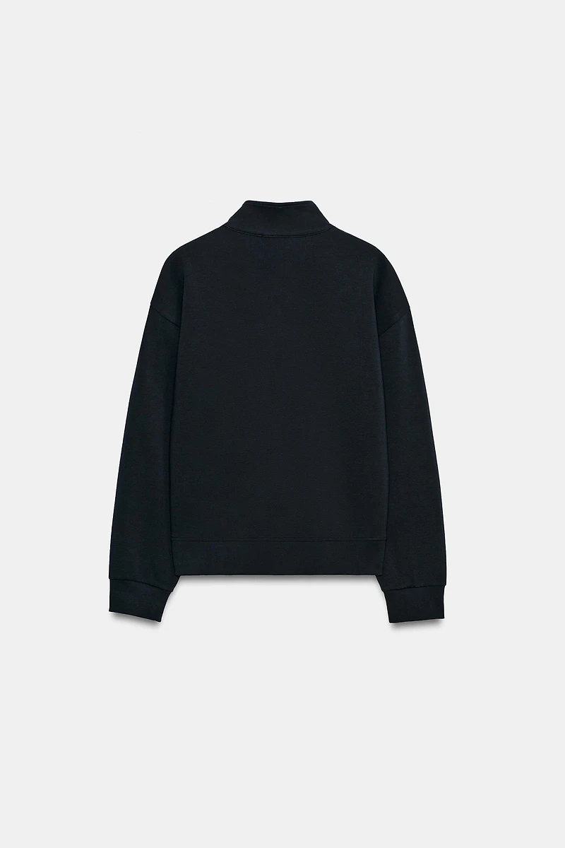 ZA ZIP-UP SWEATSHIRT