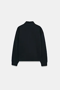 ZA ZIP-UP SWEATSHIRT