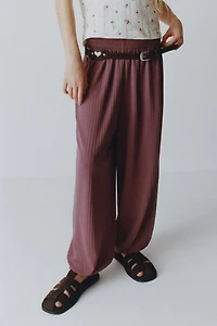 SANDALES STYLE PLAGE EN CUIR