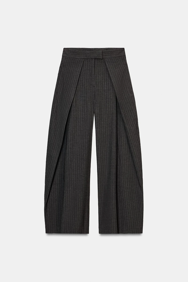 ZW COLLECTION PLEATED WIDE LEG PANTS