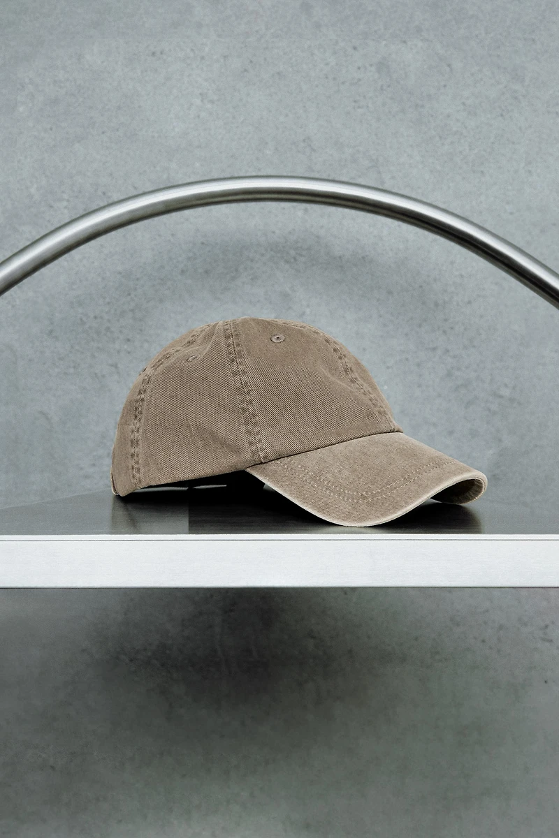STORIESZ - WASHED EFFECT COTTON CAP