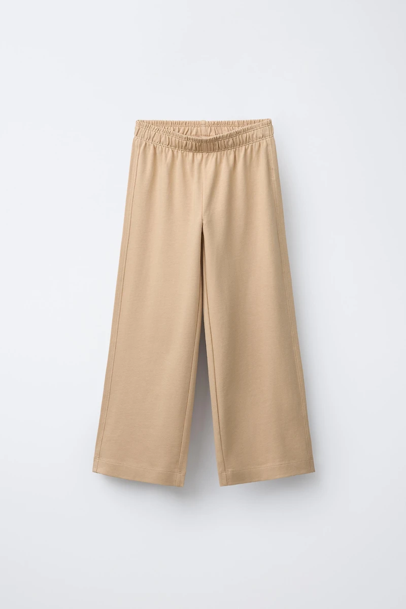 PANTALON WIDE LEG HEAVY WEIGHT LISSE