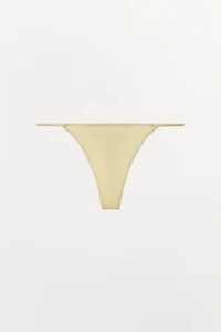 TANGA EN MÉLANGE DE SOIE