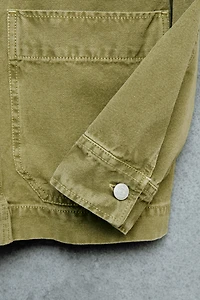 STORIESZ - CANVAS GARMENT DYE OVERSHIRT