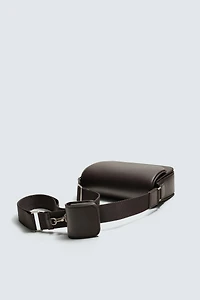 PLAIN FLAP CROSSBODY BAG