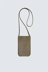 LEATHER CROSSBODY BAG