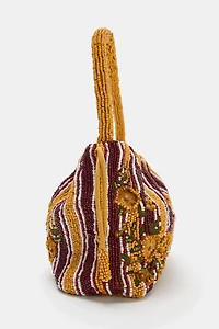 MINI SAC ÉPAULE PERLES