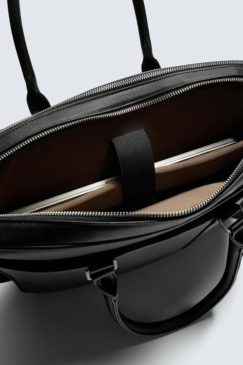 TEXTURED BRIEFCASE