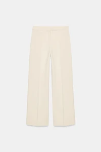 HIGH-WAISTED STRAIGHT LEG PANTS