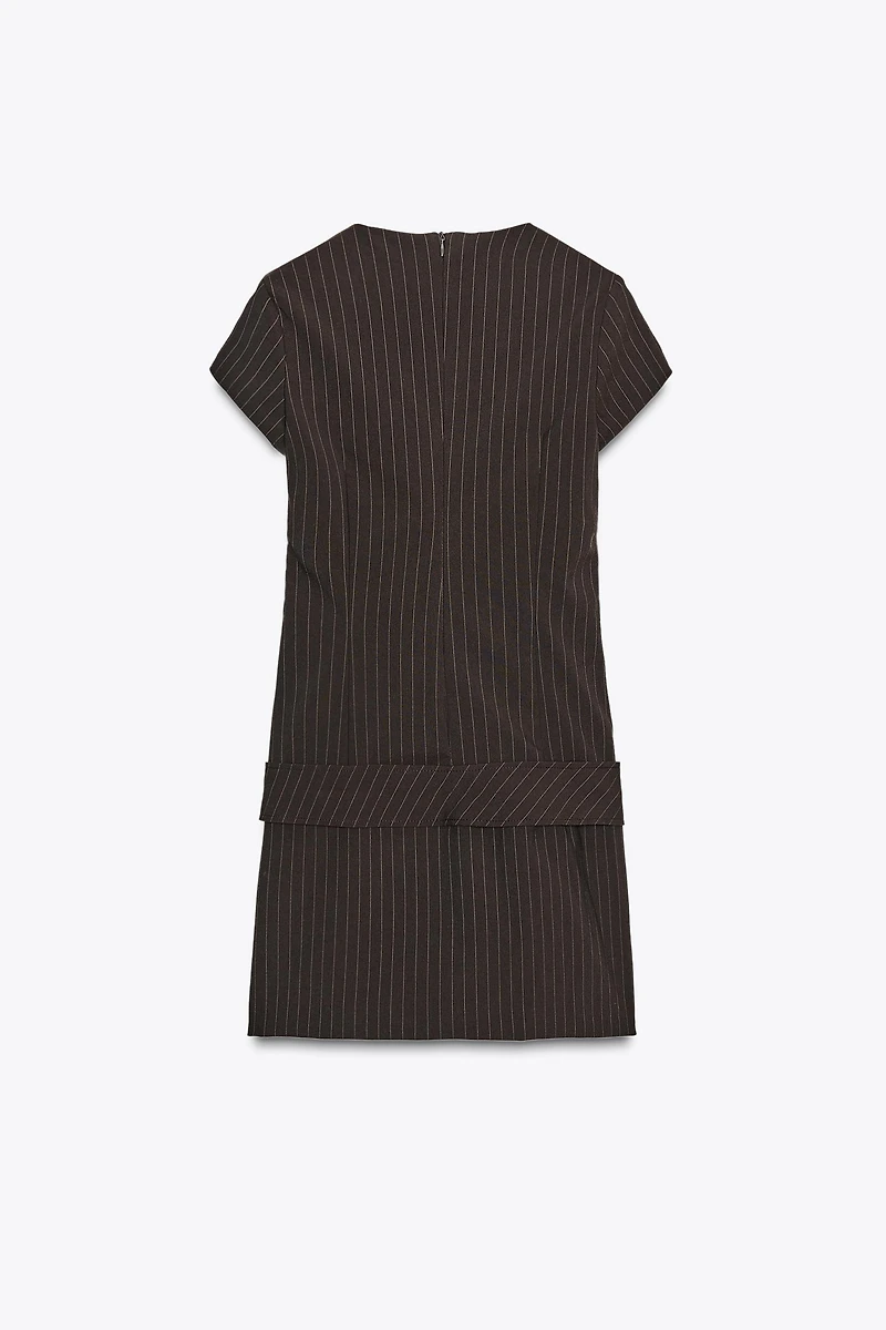 BELTED SHORT DRESS