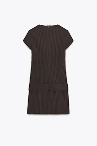 BELTED SHORT DRESS