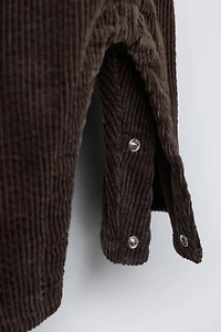 LONG CORDUROY OVERALLS