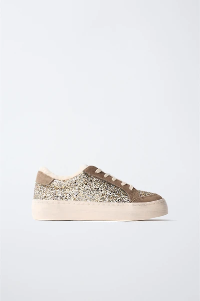 TENNIS BRILLANTES EFFET MOUTON