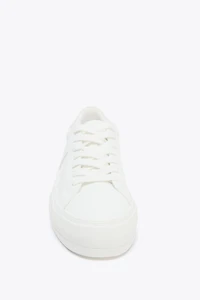 TOPSTITCHING DETAIL SNEAKERS