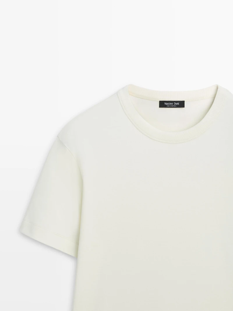 Short sleeve cotton T-shirt