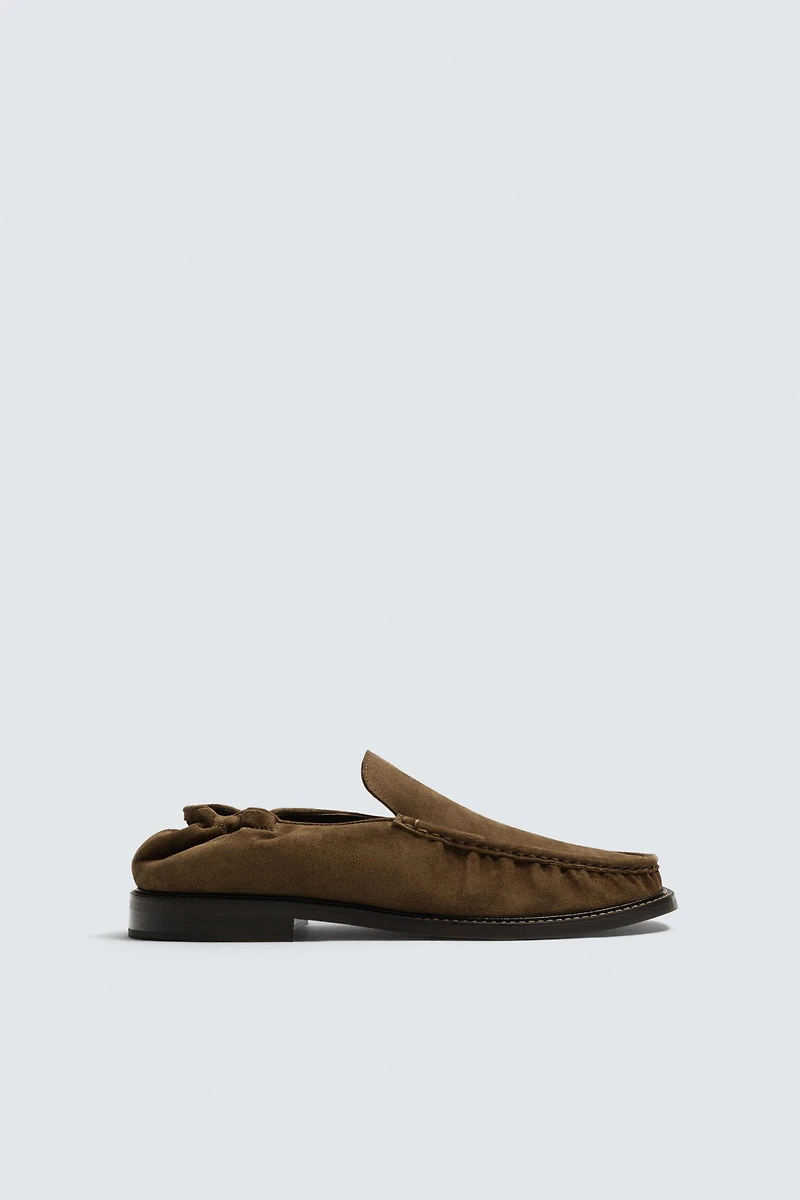 MOCASSINS EN CUIR
