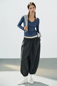 TECHNICAL FABRIC TROUSERS