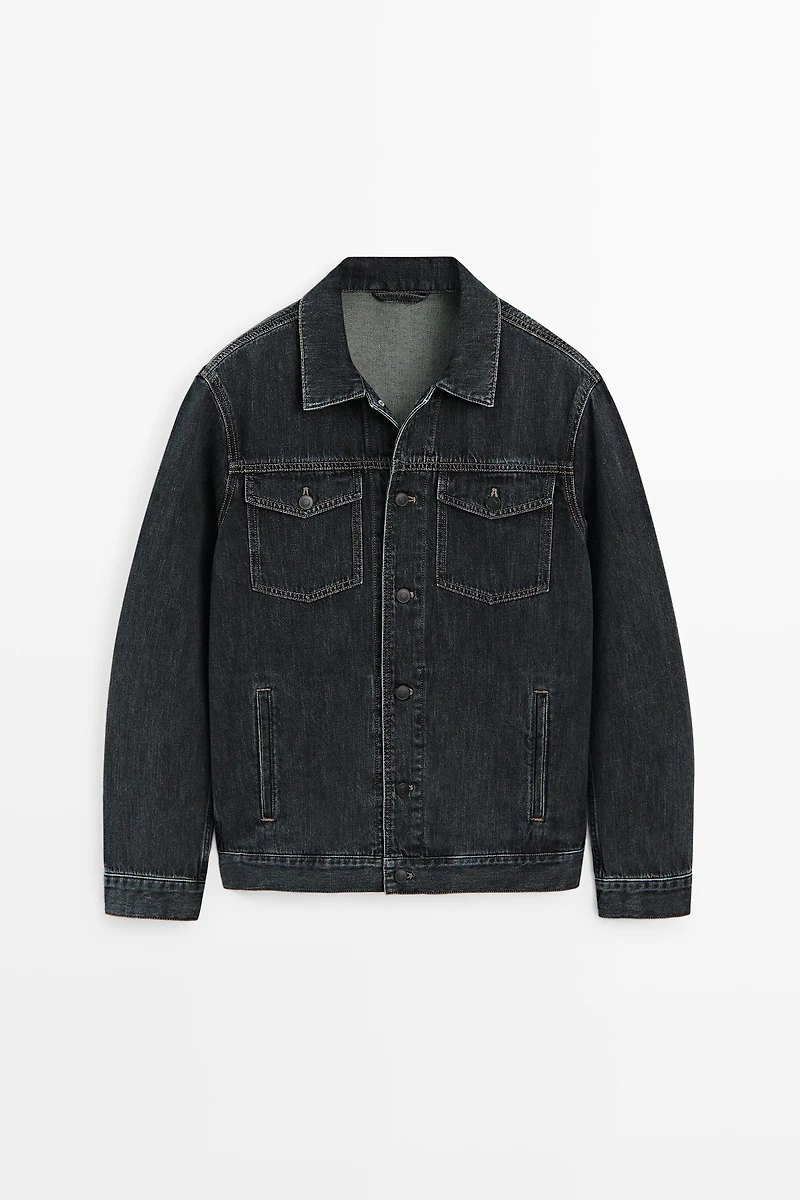 Regular Fit Cotton Denim Jacket