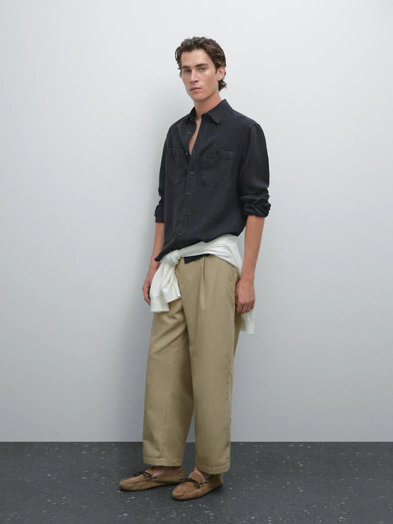 Surchemise relaxed fit