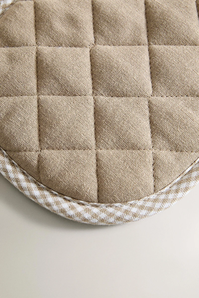 MANIQUE DOUBLE COTON