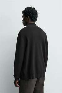 ZIPPER CARDIGAN