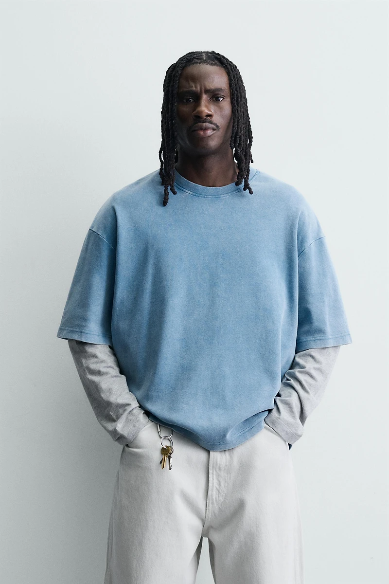 SWEAT COUPE BOXY STRUCTURÉ