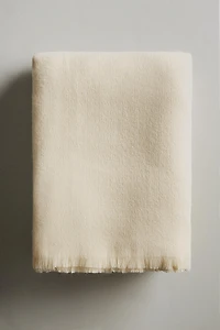 DECORATIVE FRINGED BLANKET