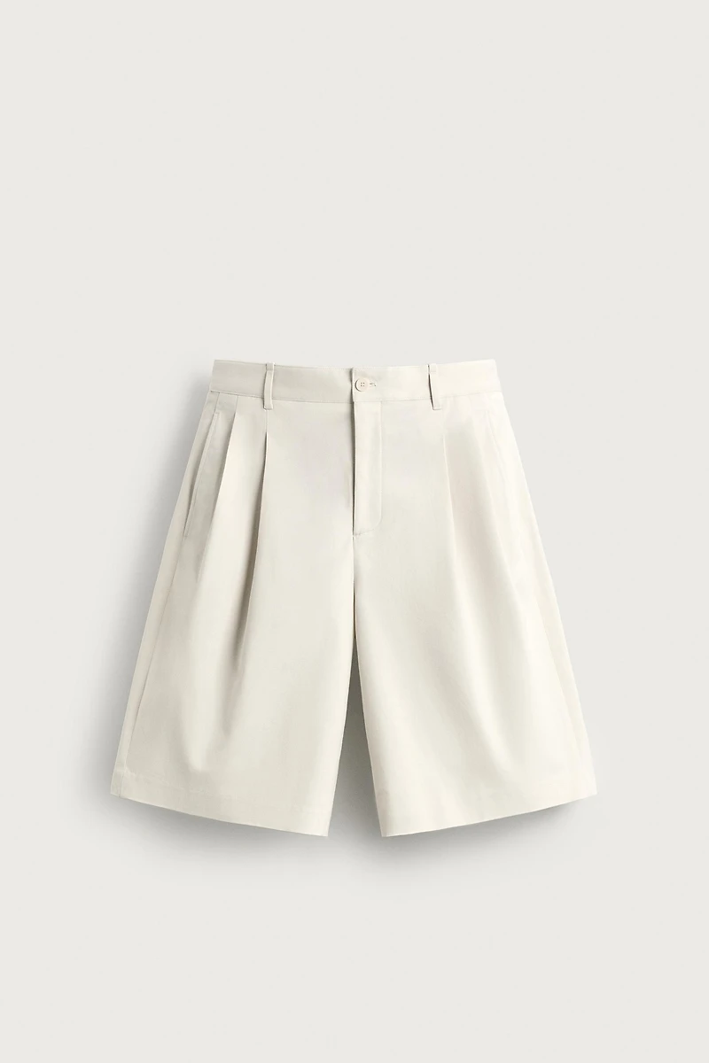 BERMUDA WIDE FIT À PLIS