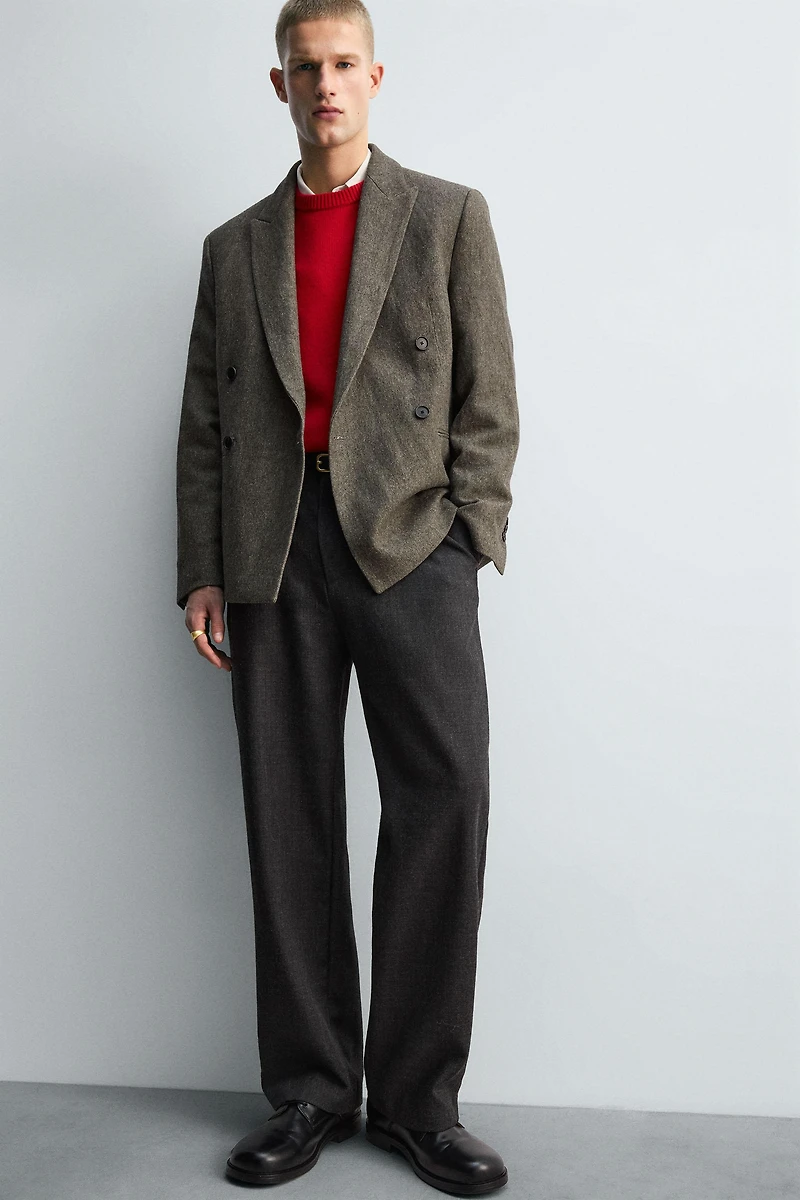 PANTALON 100% LAINE PLIS ÉDITION LIMITÉE