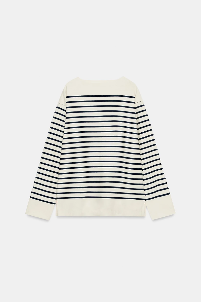 STRIPED LONG SLEEVE T-SHIRT