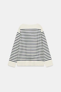 STRIPED LONG SLEEVE T-SHIRT