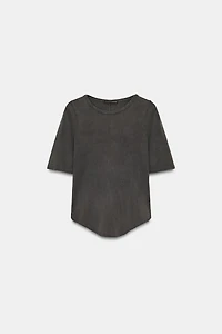 WASHED EFFECT T-SHIRT