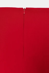 ZW COLLECTION CAPE MIDI SKIRT