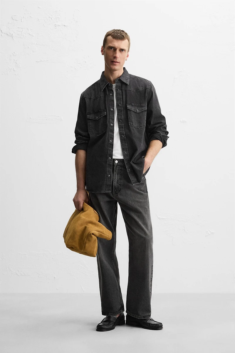 DENIM WESTERN SHIRT