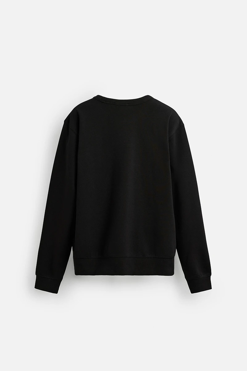 BASIC CREW NECK SWEATSHIRT