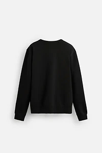 BASIC CREW NECK SWEATSHIRT