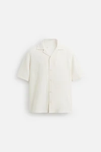 RELAXED FIT JACQUARD SHIRT